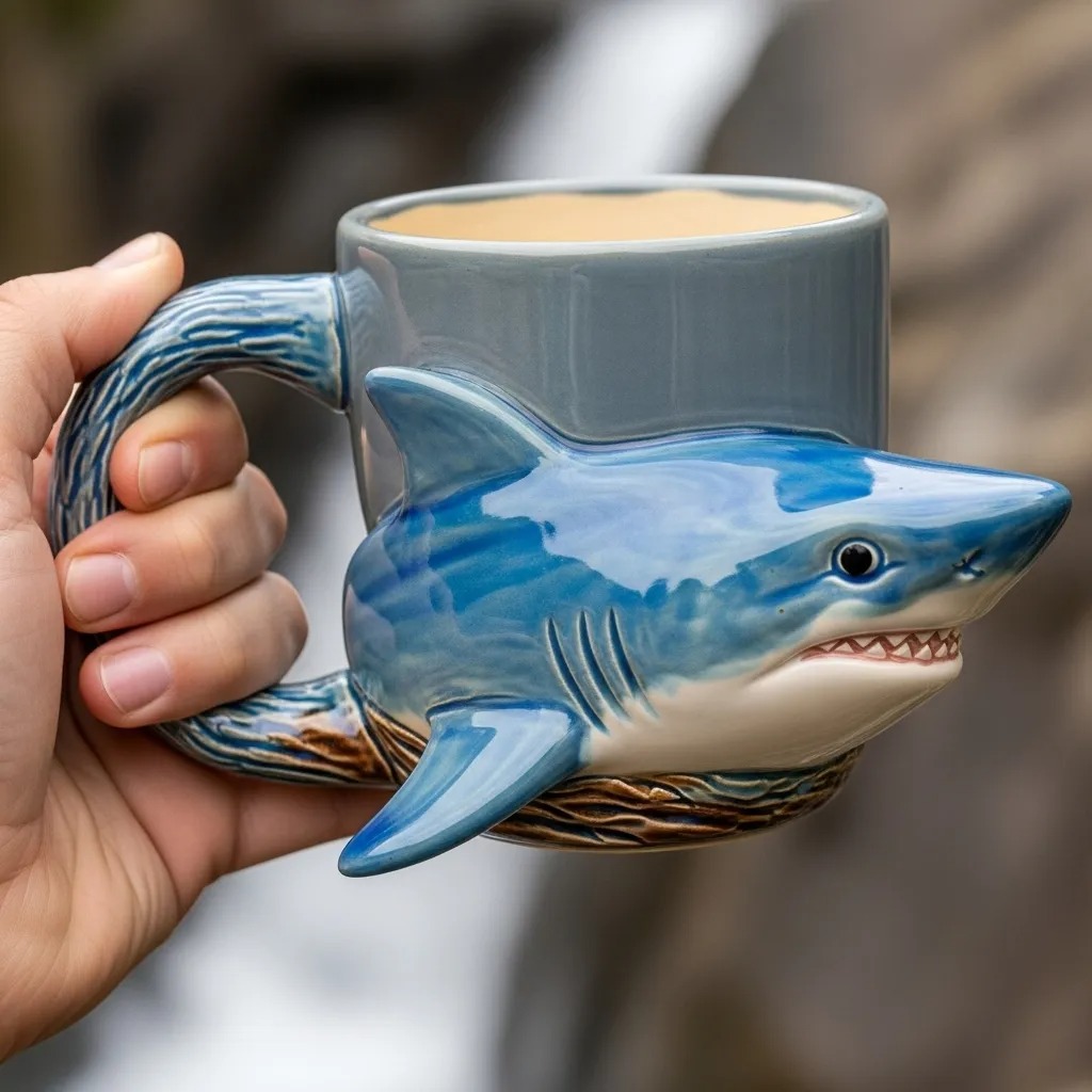 Drinking with the Sea Sea Animal Ceramic Mug
