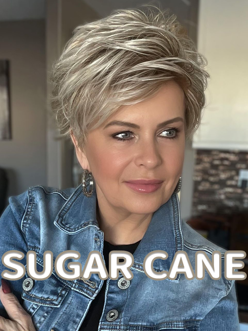 Short Textured PIXIE Wig With Volume