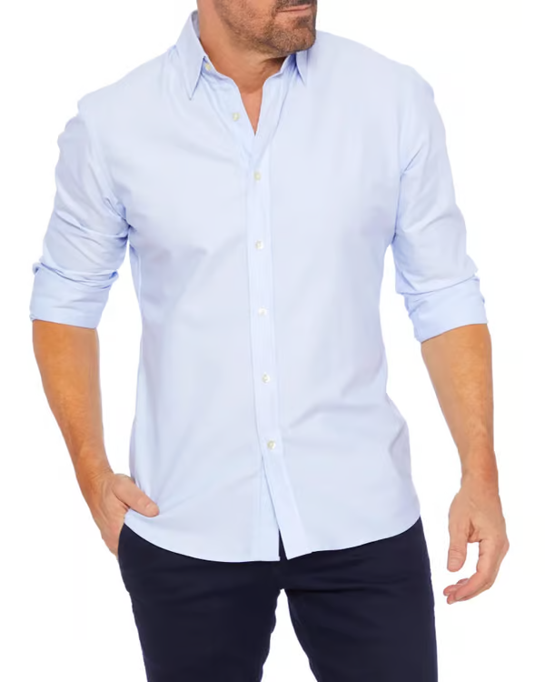 🔥 Last Day 70% OFF 🔥Oxford Stretch Zip Shirt (Buy 2 Free Shipping)