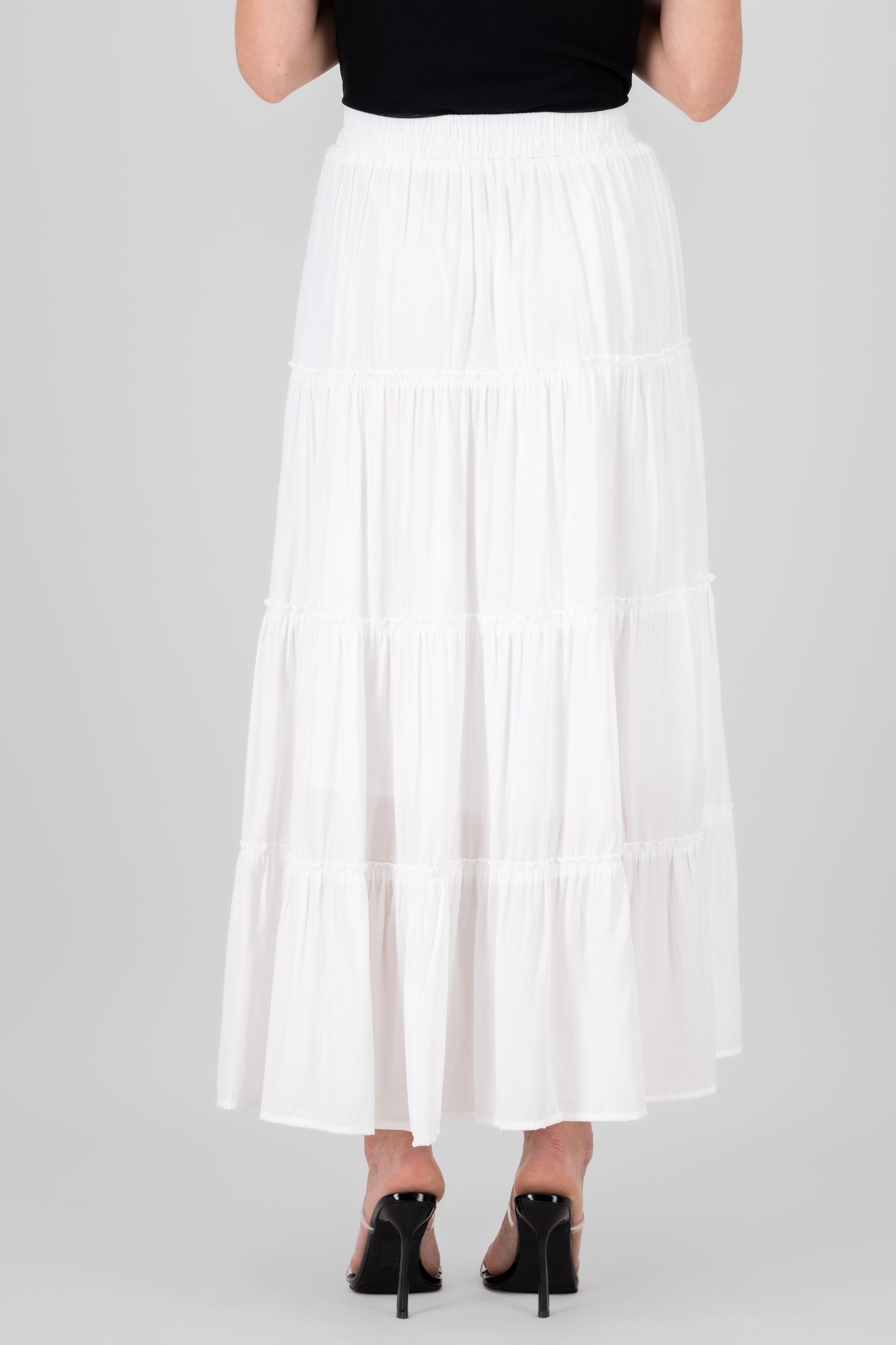 Maxi Skirt With Crochet Details