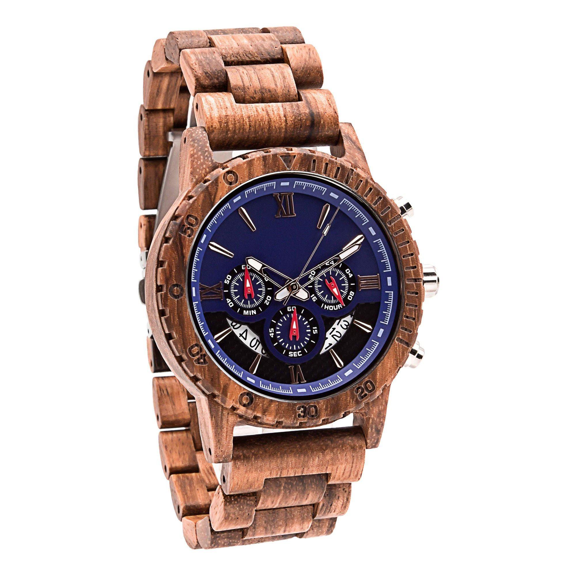 spthWooden Watches - Zebra Dulce