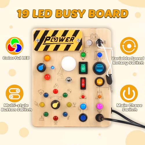 🧒🧒Montessori LED Busy Board (Flash Sale - 50% Off)