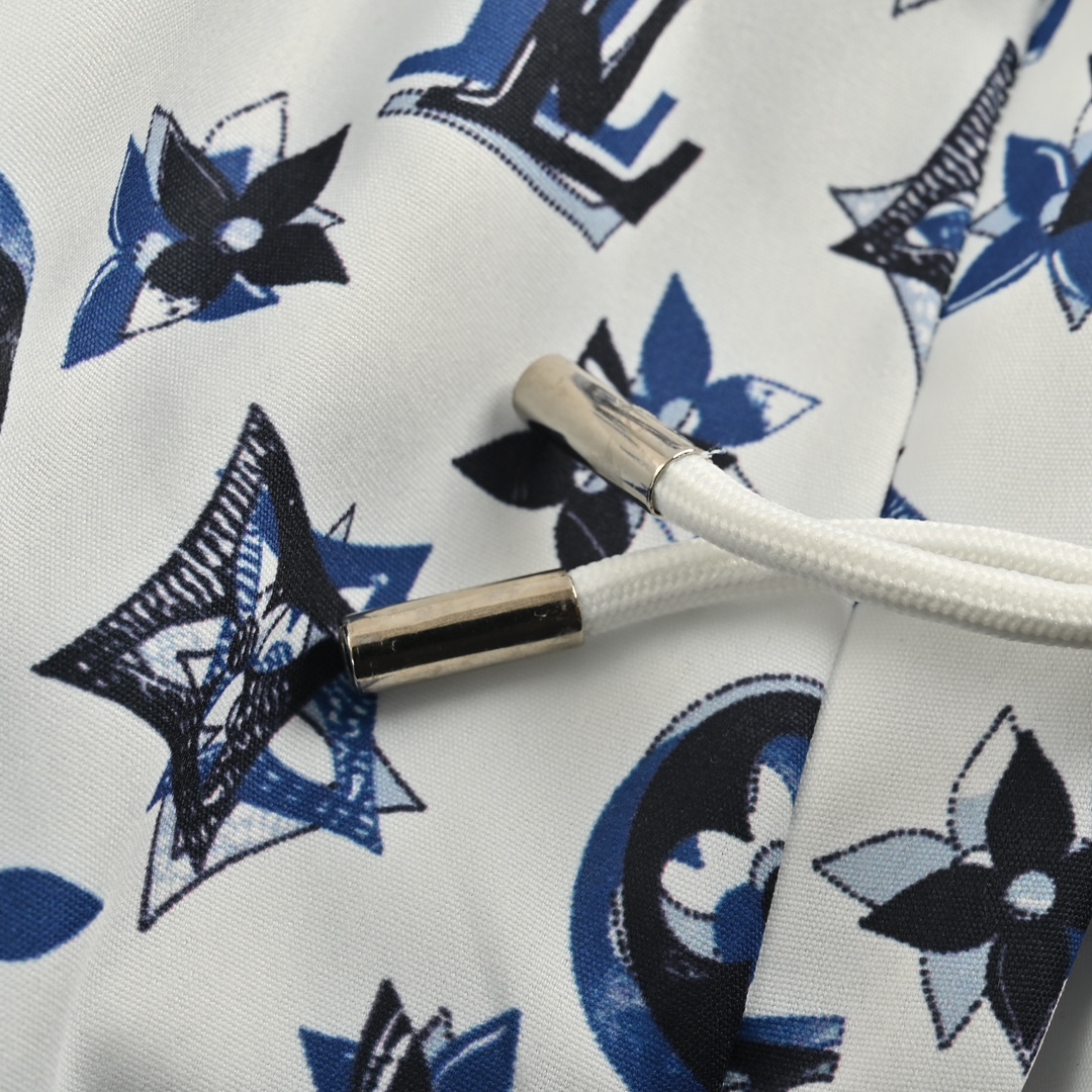 Louis Vuitton 24ss Overlapping Monochrome Beach Shorts