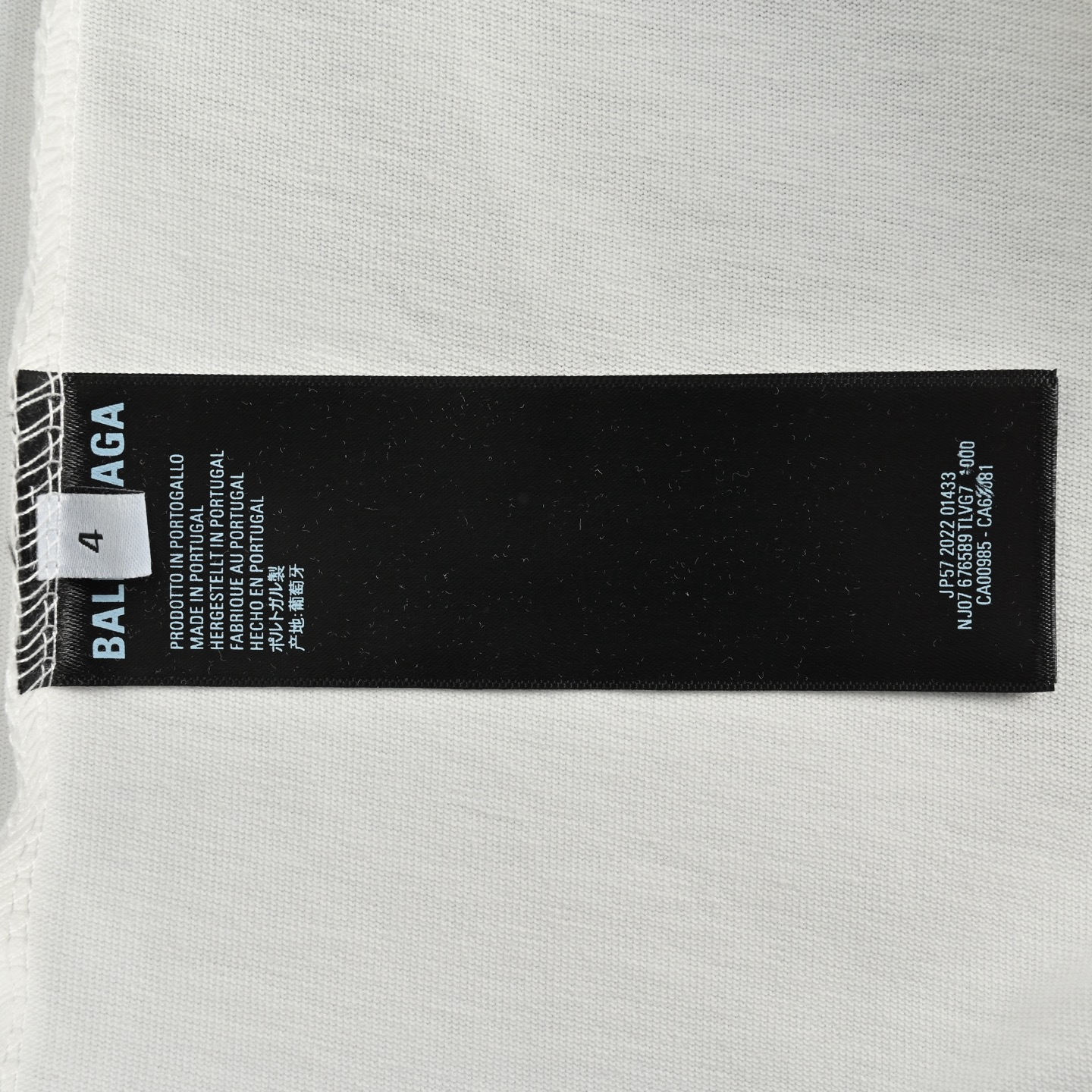 Balenciaga 24ss ski series 3M embroidered short sleeves