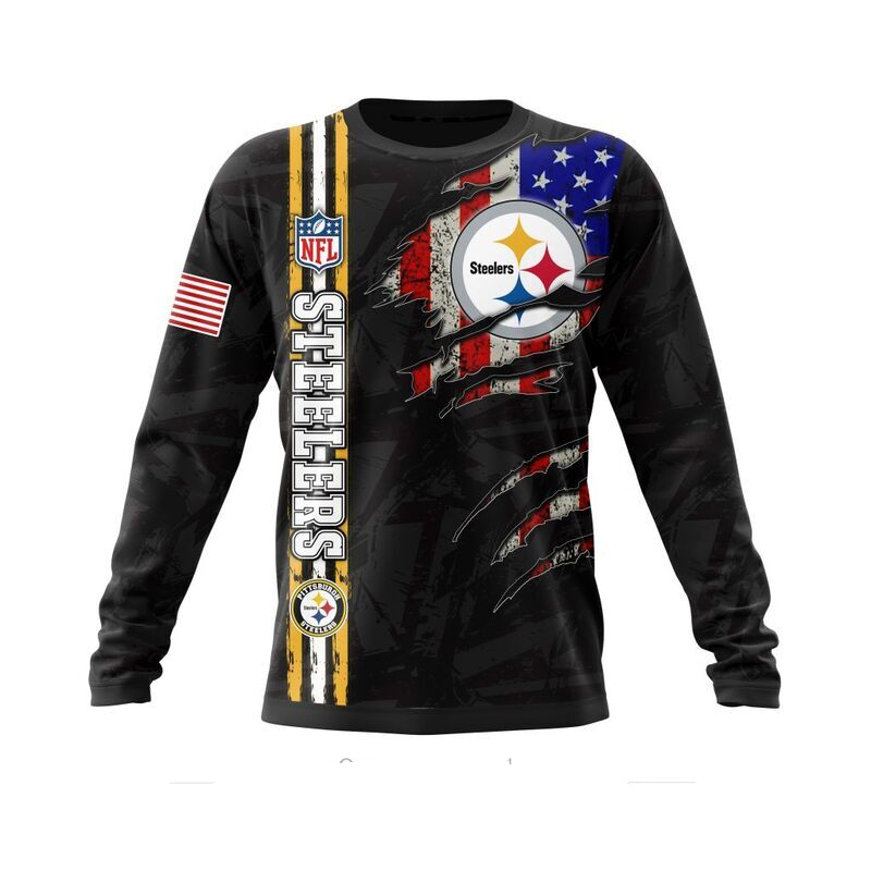 PITTSBURGH STEELERS 3D HOODIE SKULL0802