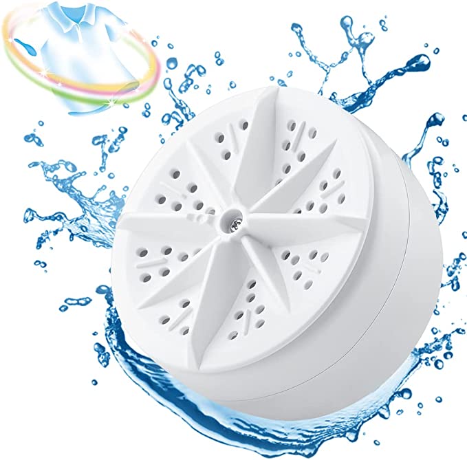 (🔥Last Day Promotion-SAVE 60% OFF)-Mini Portable Washing Machine with Suction Cups