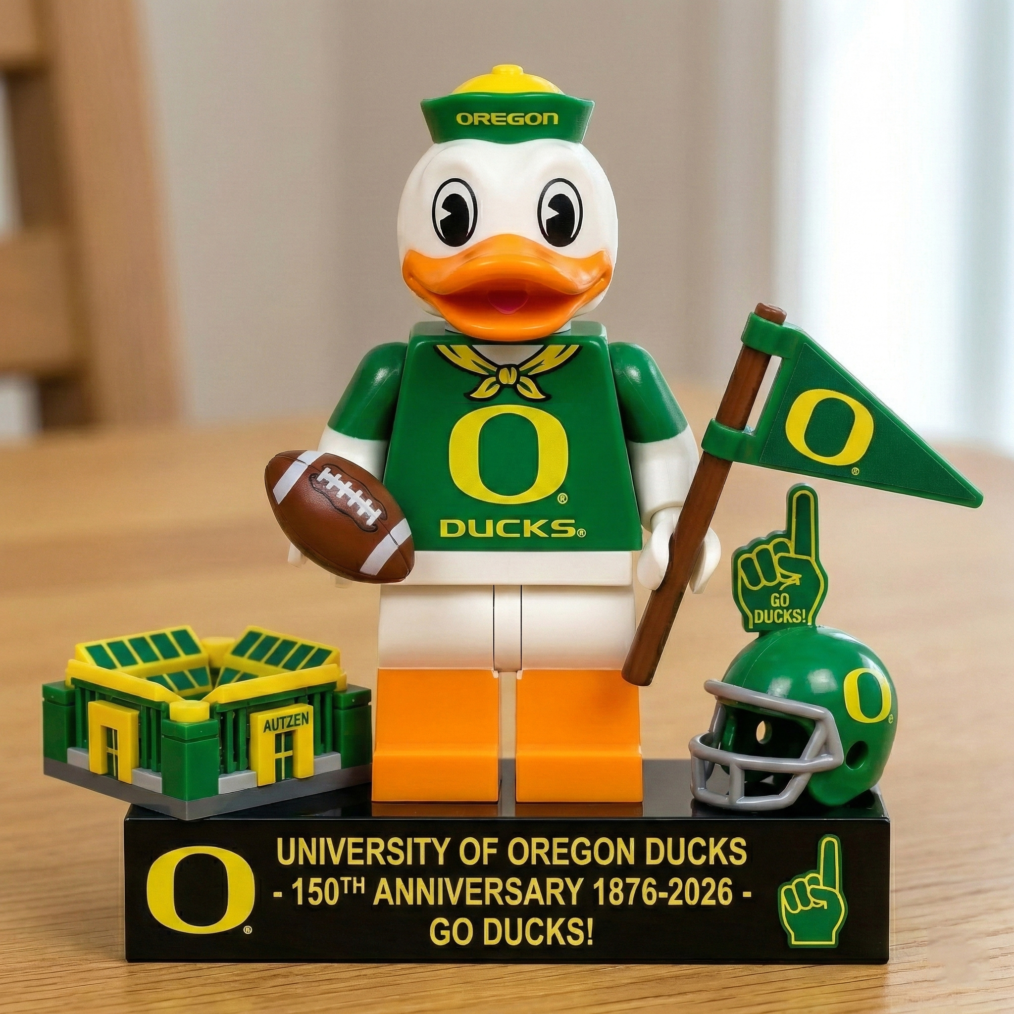 Oregon Ducks · 150th Anniversary Commemorative Figure