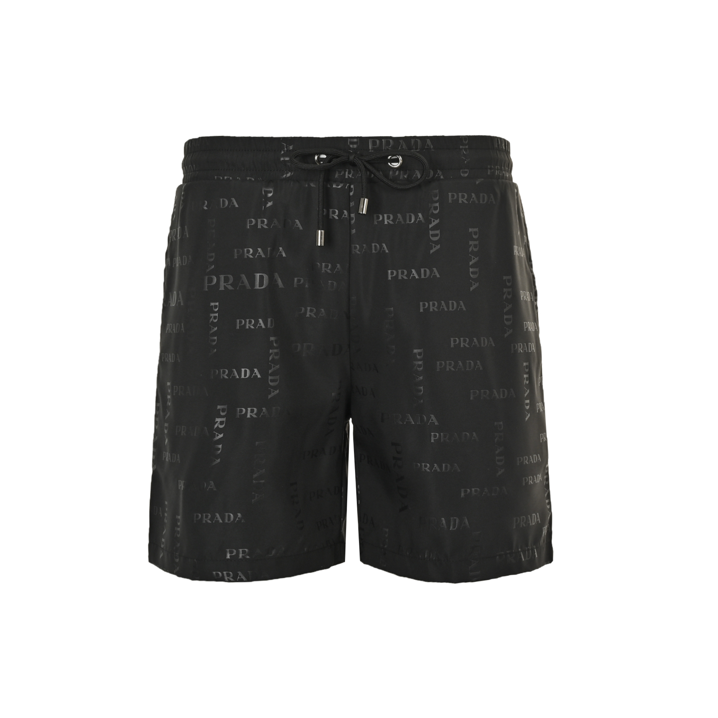 Prada 25ss all-over logo beach shorts
