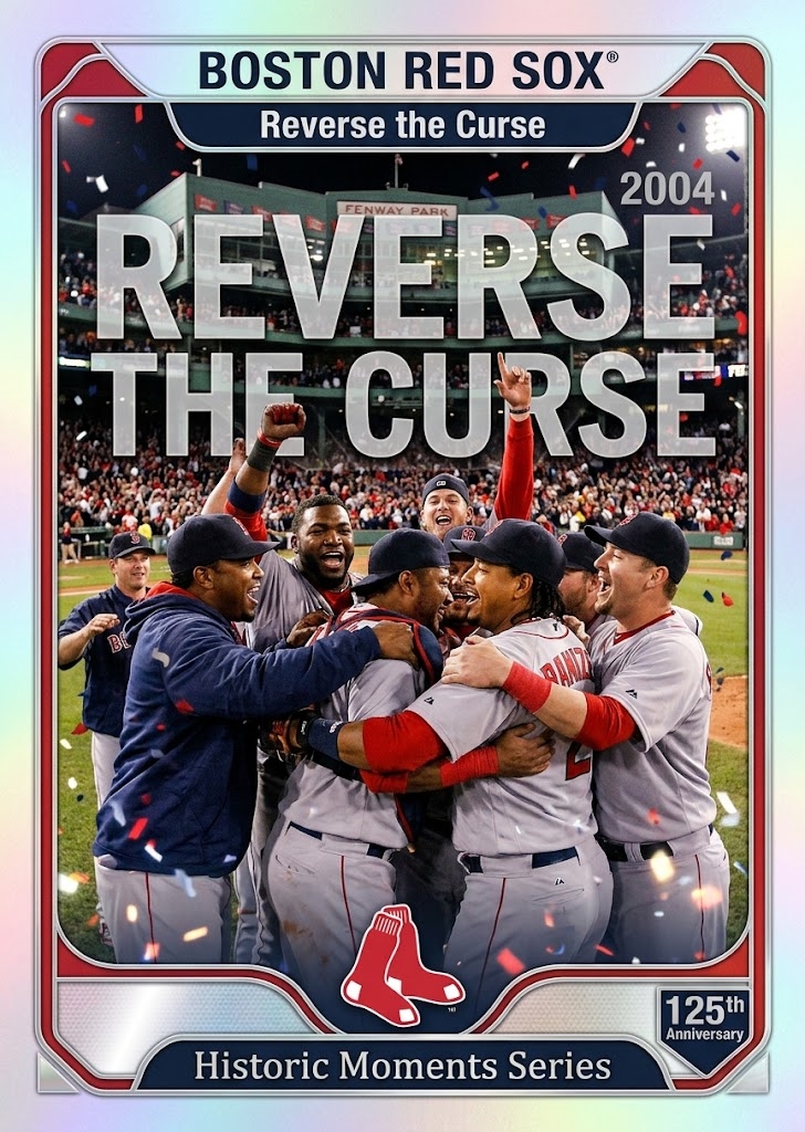 2026 Boston Red Sox 125th Anniversary Trading Cards Hobby Box