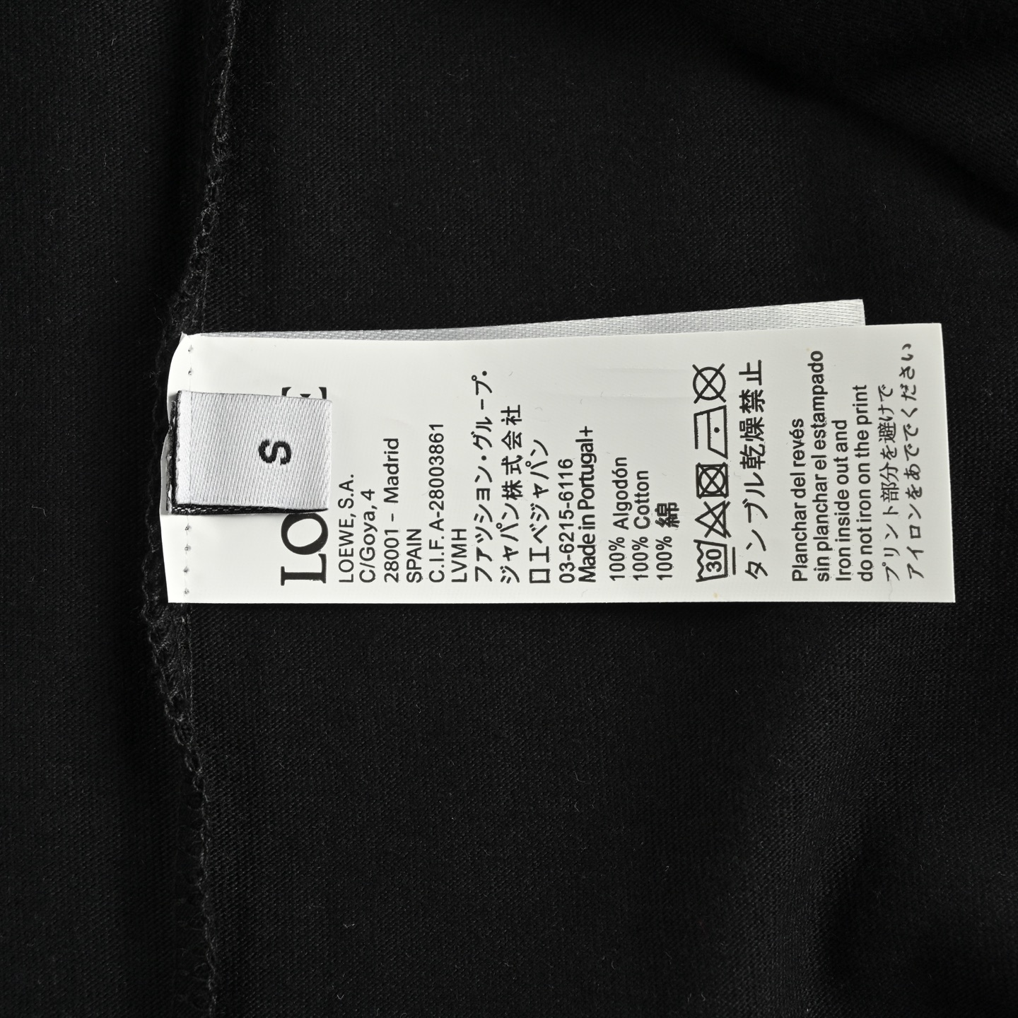 Loewe 25ss Angpao joint graffiti logo print short sleeve