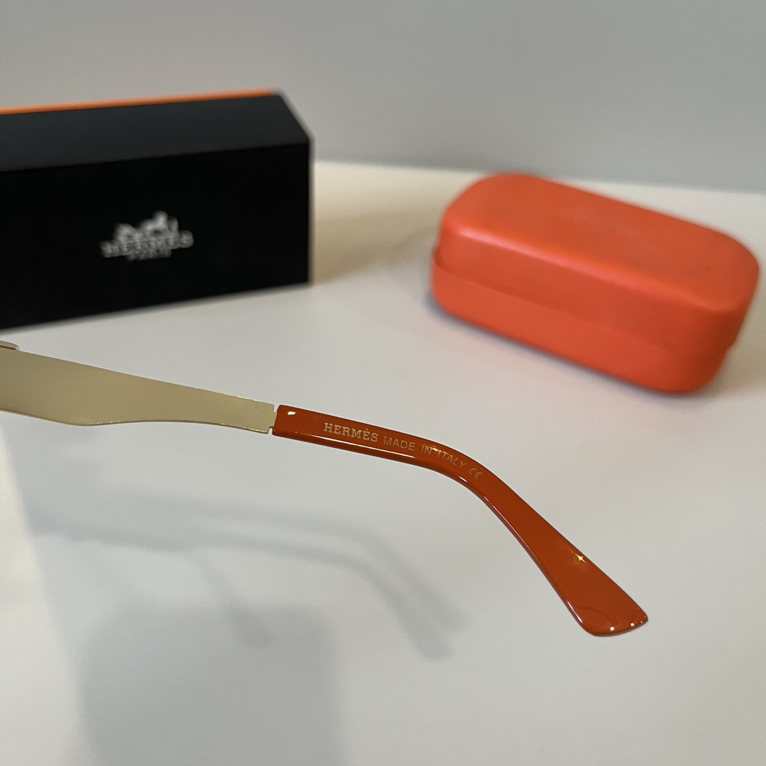 Hermes Square Frame Sunglasses