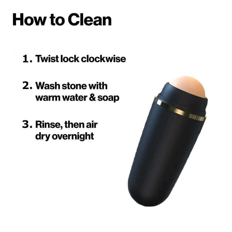 💃🏻Oil-Absorbing Volcanic Face Roller🖌️