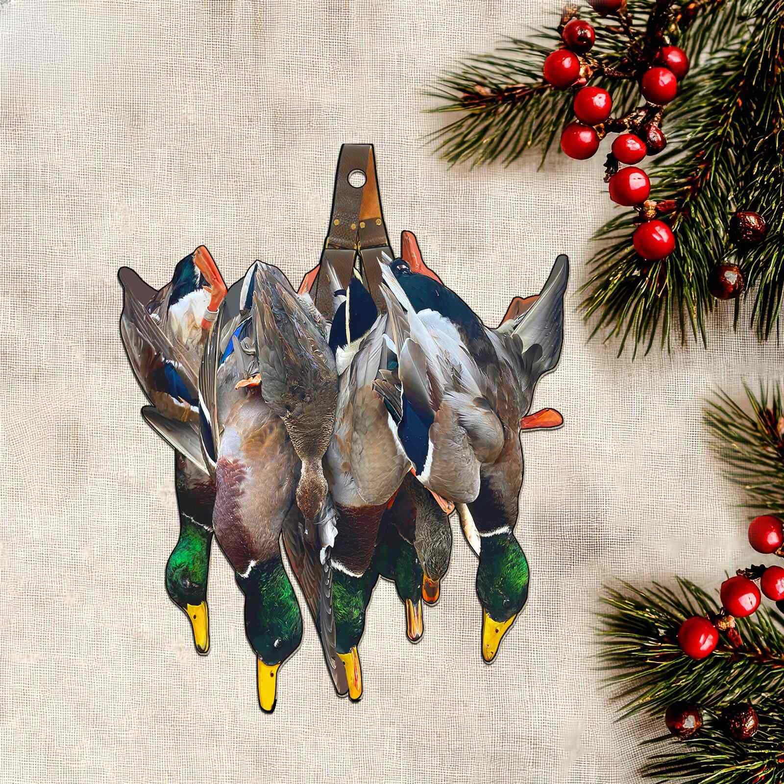 🦆🎄Duck Hunting Christmas Ornament
