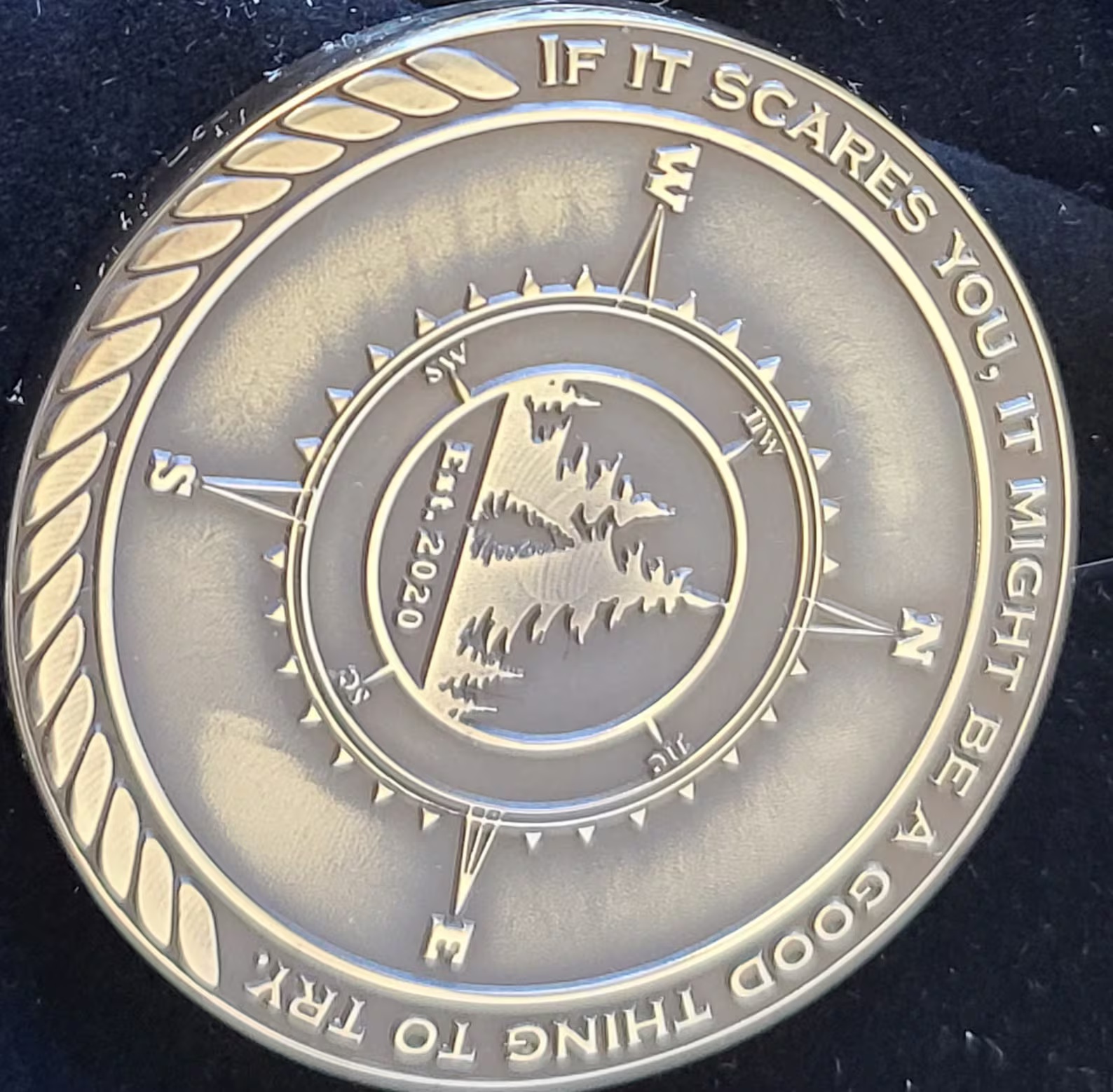 Custom challenge coin
