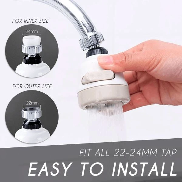 【BUY 2 GET 1 FREE】Moveable Kitchen Tap Head