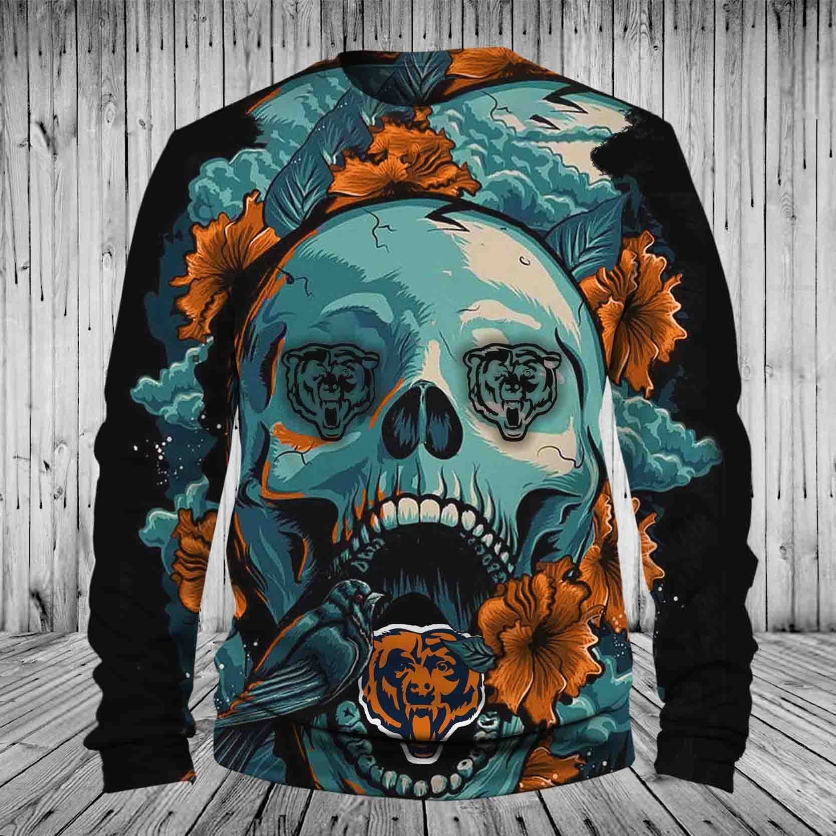 BEARS HOODIE 3D FLOWER116