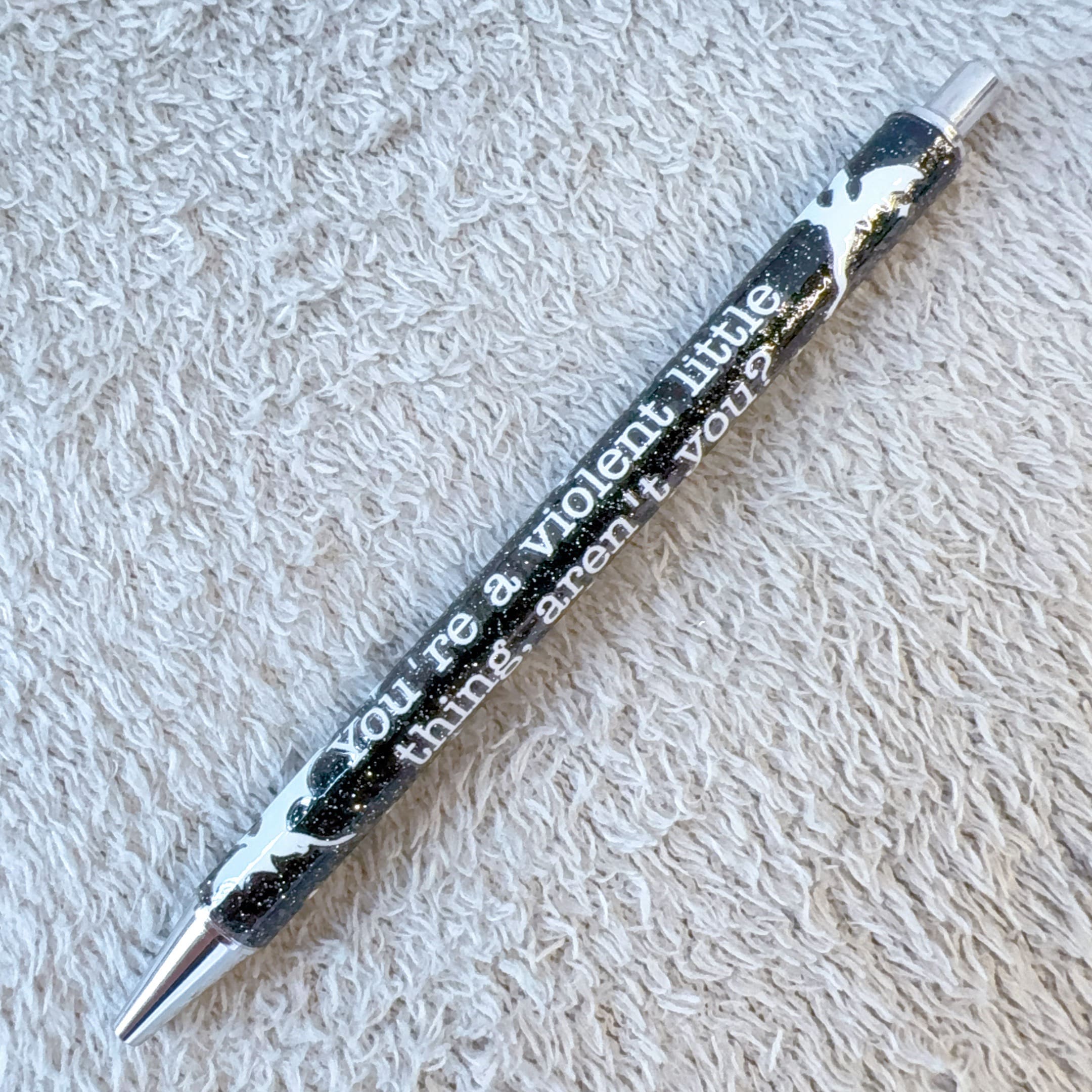 Fourth Wing Inspired Glitter Pen!