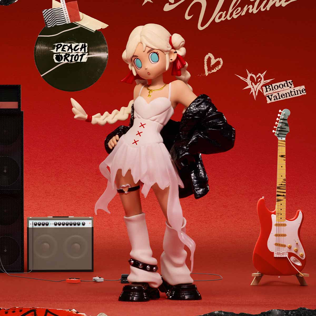 Peach Riot Bloody Valentine Figures