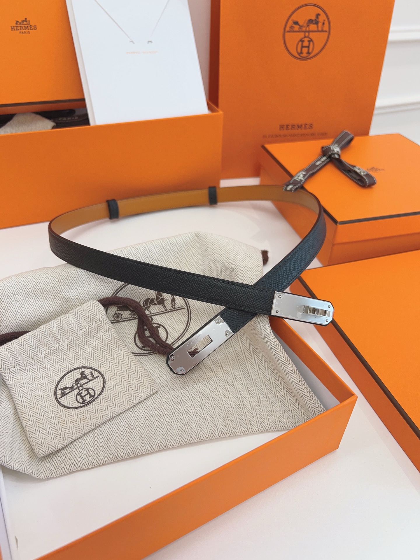 Hermès Women's Belt 1.8CM Width