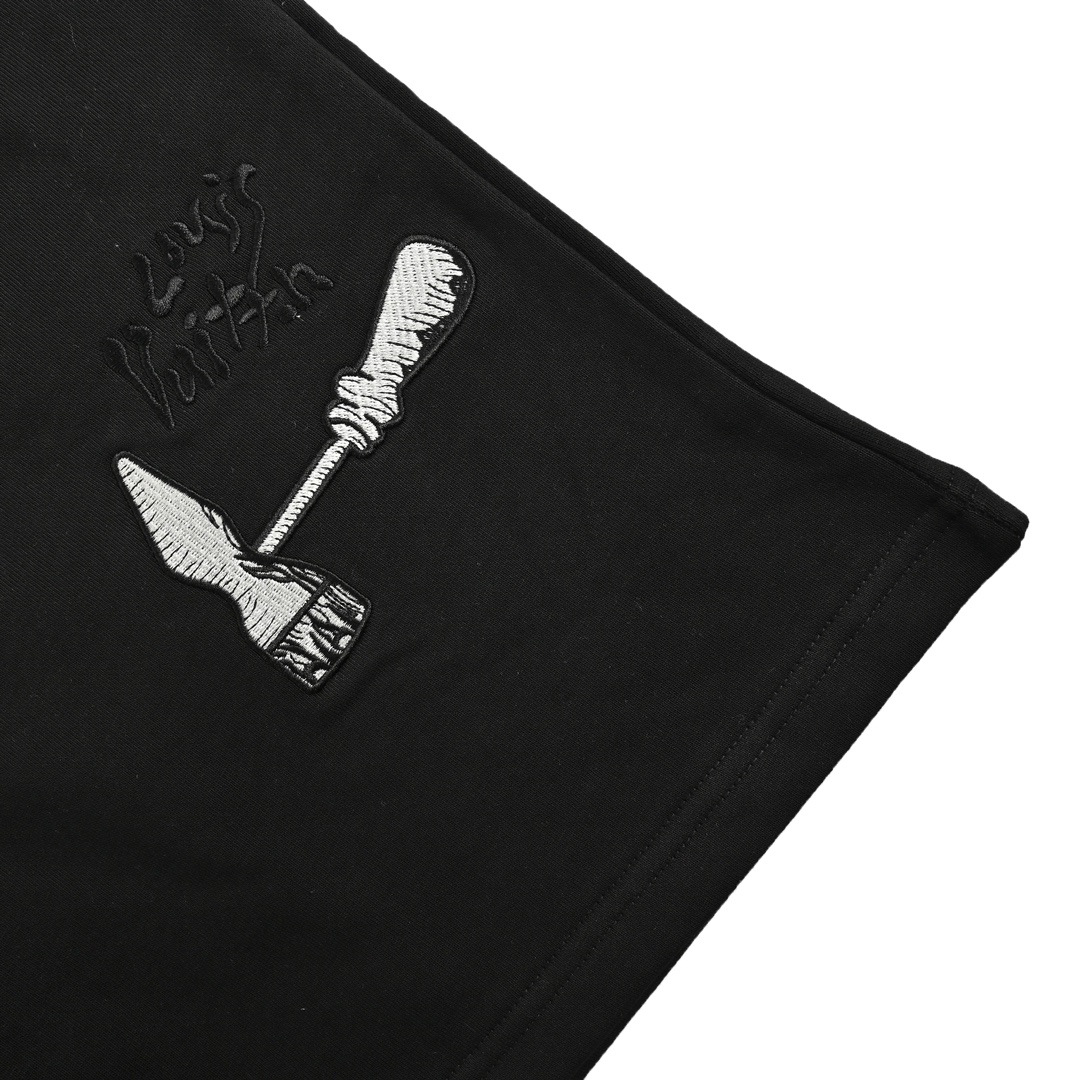 Louis Vuitton 24ss embroidered hammer tool shorts