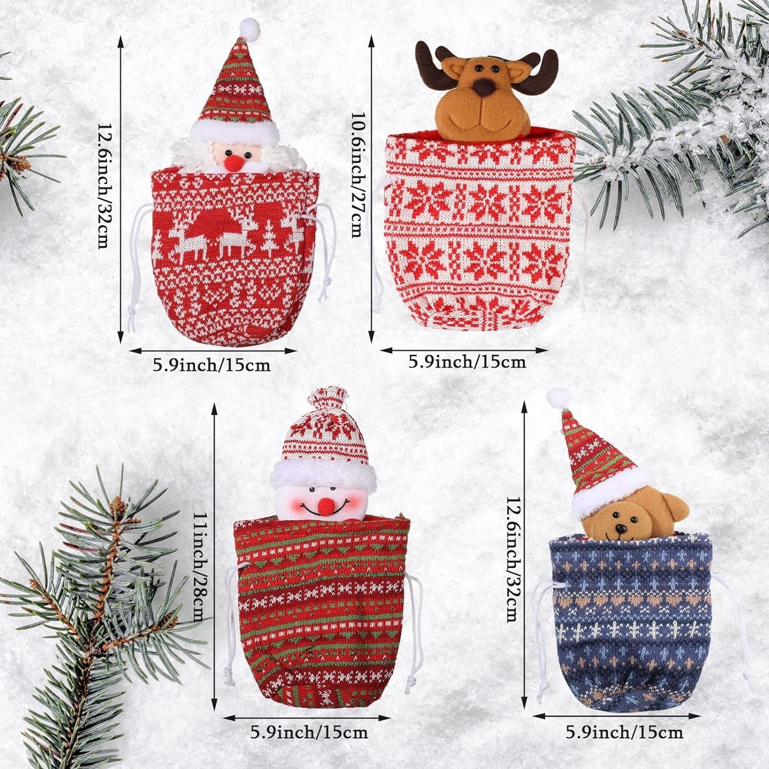 🔥Last Day 50% OFF🔥Christmas Candy Storage Bags