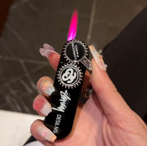 Torch Jet Lighter with Visible Gas
