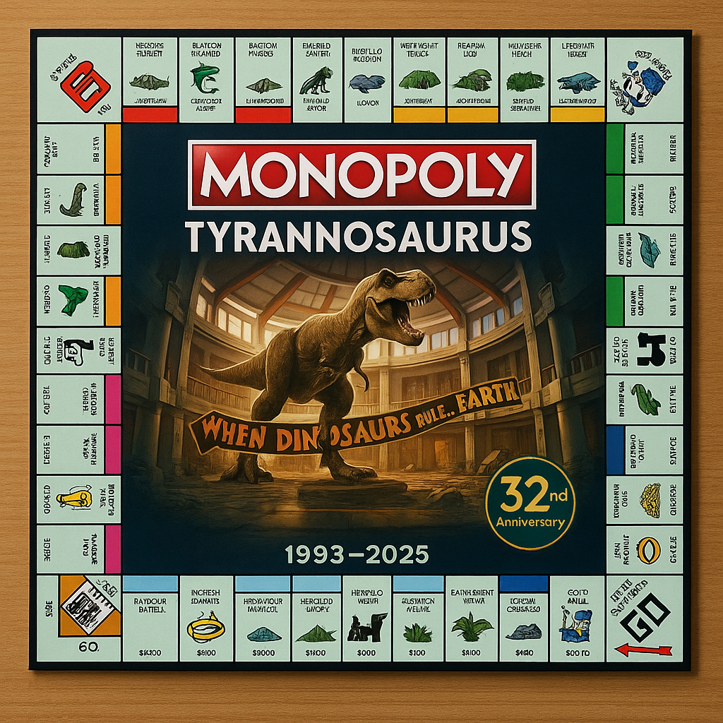 Monopoly: Tyrannosaurus – 32nd Anniversary Edition