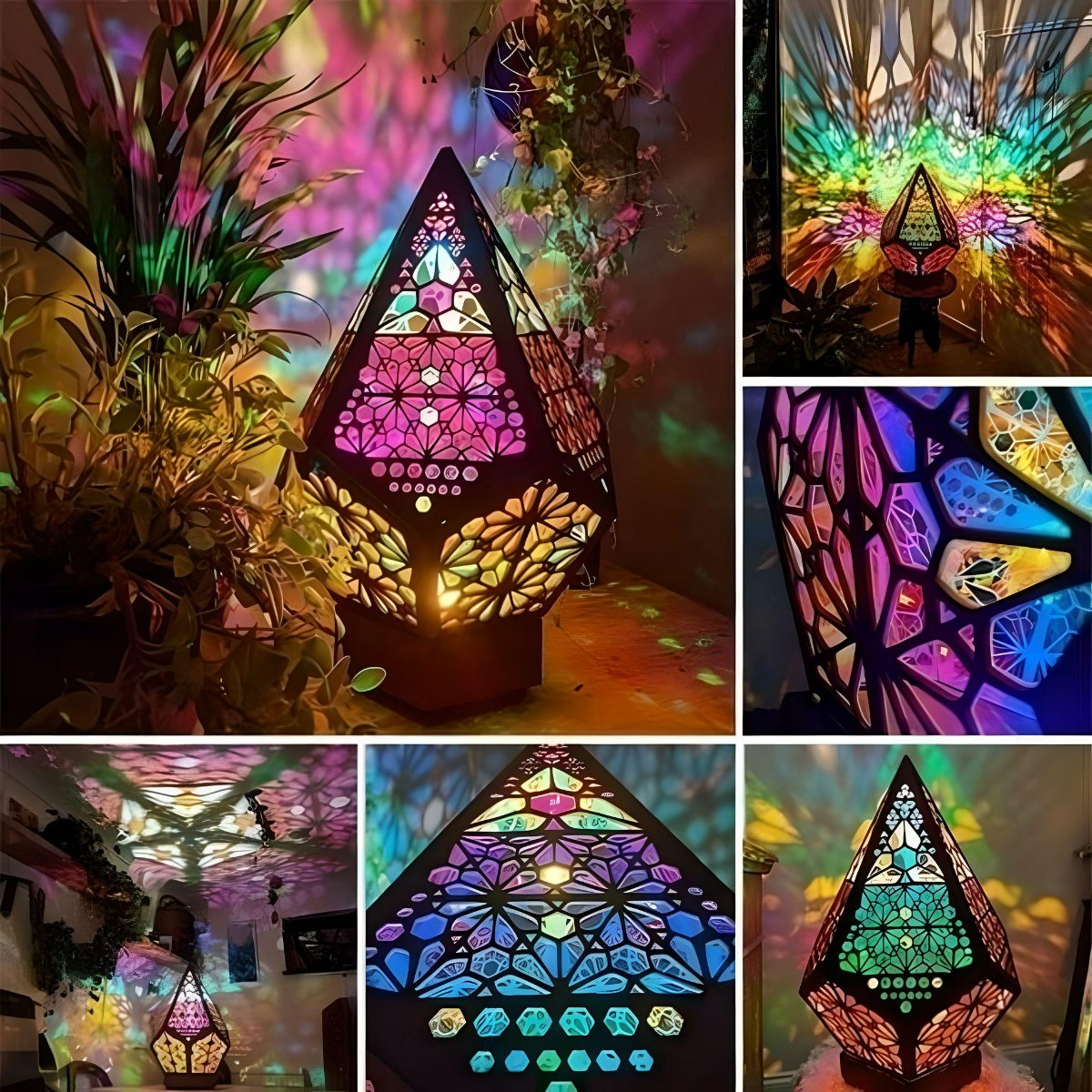 (🔥Last Day Promotion-SAVE 60% OFF)🌈Colorful Floor Lamp – Bohemian Light-BUY 2 GET 10% OFF & FREE SHIPPING