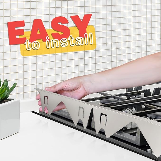 🔥New Year Sale 49% OFF - 🎁Retractable Stainless Steel Stove Gap Covers