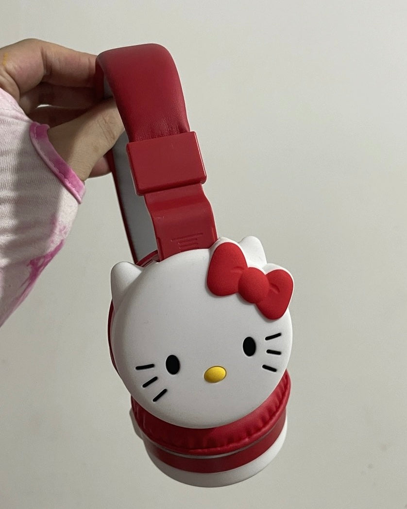 Sanrio Bluetooth Headphones Over Ear Retractable Headphones
