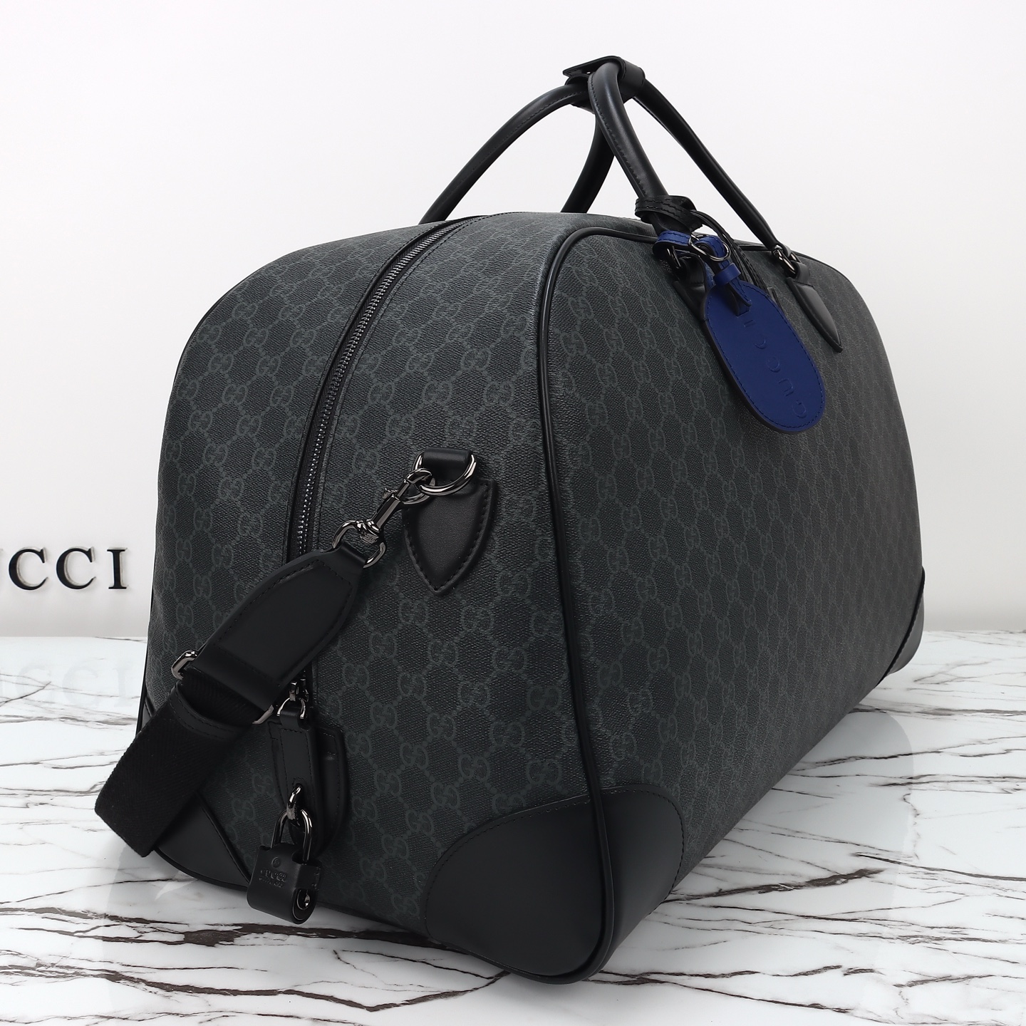 Gucci GG Emblem large duffle bag ‎821158 FAEH6 1068
