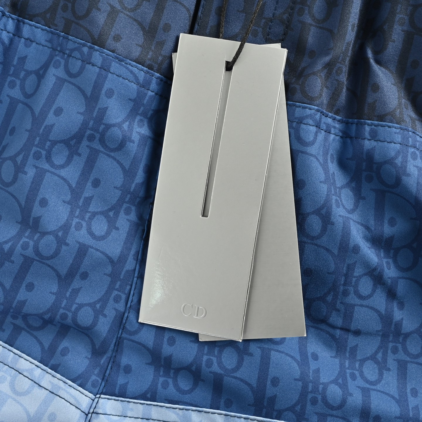 Dior 25ss all-over monogram colorblock shorts