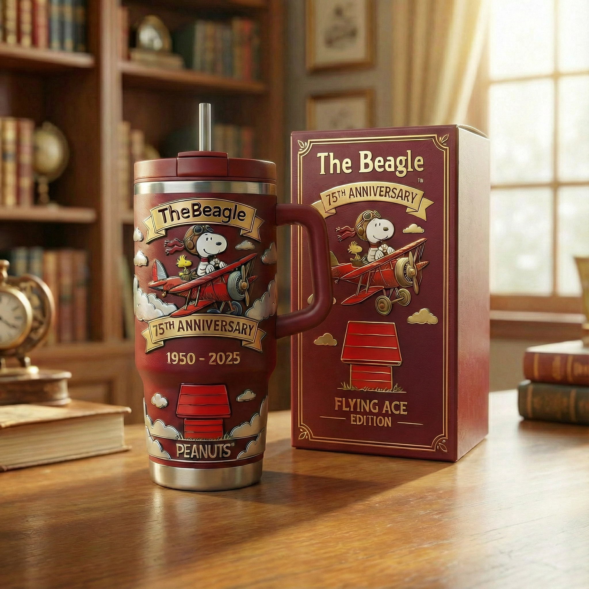 The Beagle 75th Anniversary Tumbler