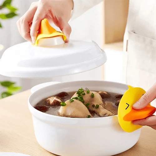 Duckbill Heat Insulation And Anti-scalding Clip