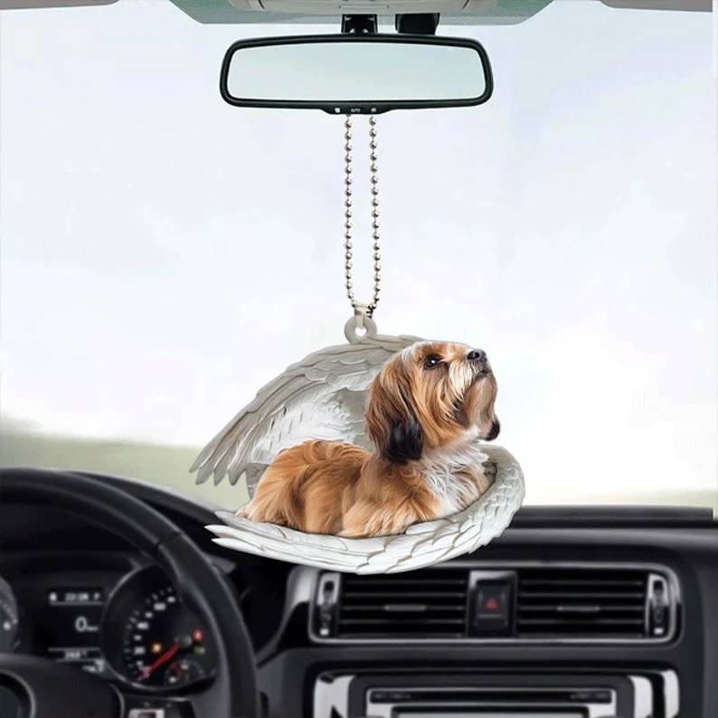 Dog Sleeping Angel Ornament | Dog Lovers Gift