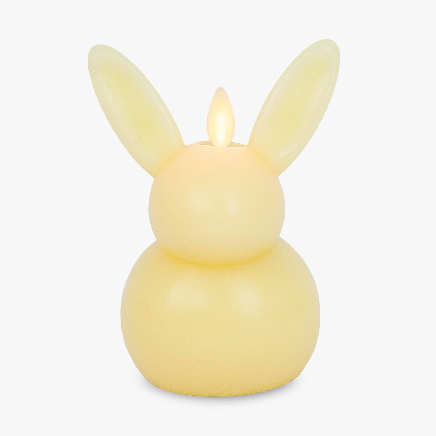 💖Last Day 45% OFF💖Flickering LED Bunny Flameless Candle With Timer