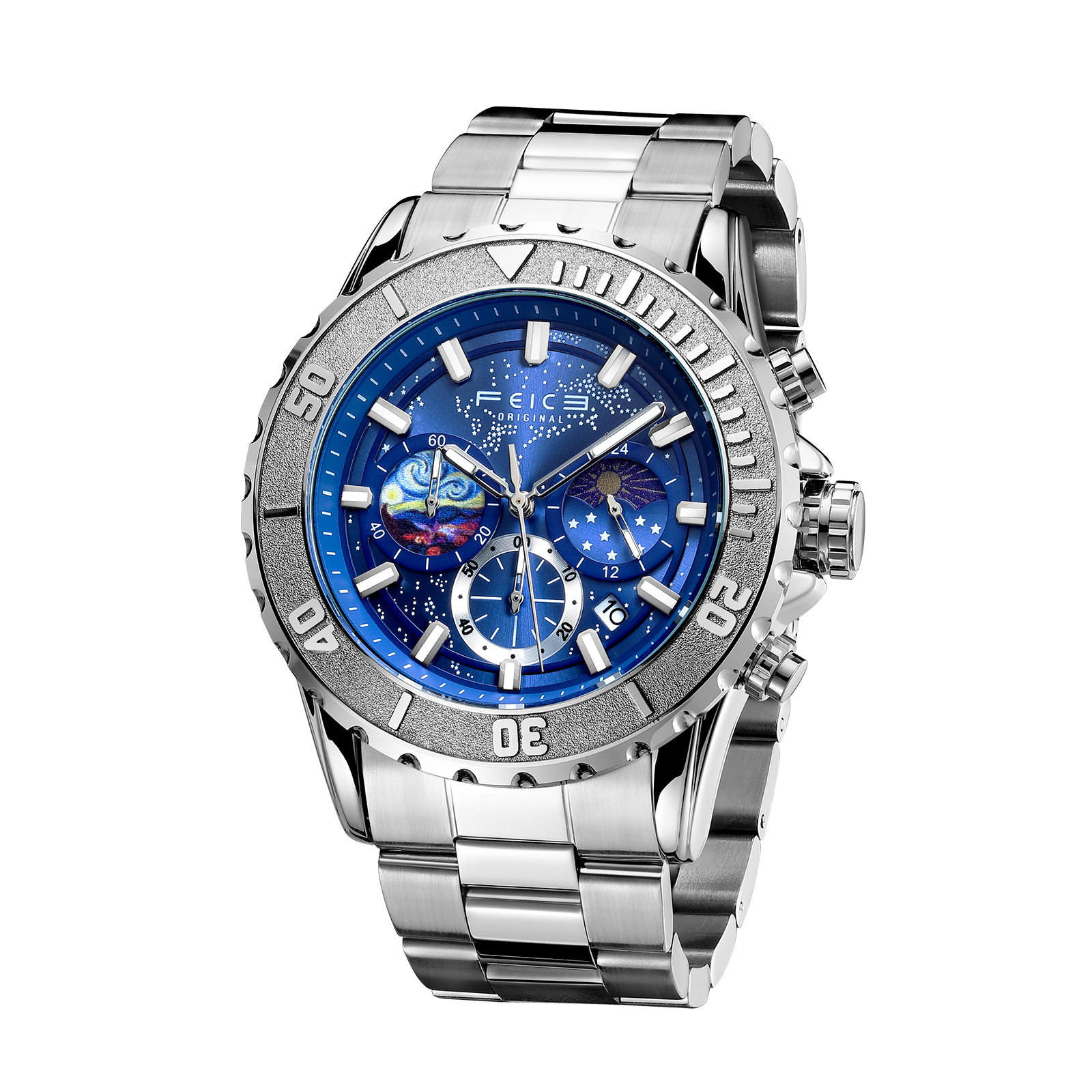 FK131 FEICE Watch Stunning Starry Sky Design