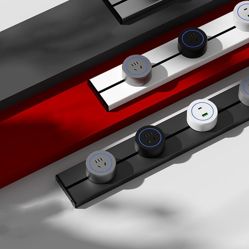 Durable Convenient Power Strip Sockets & Rails