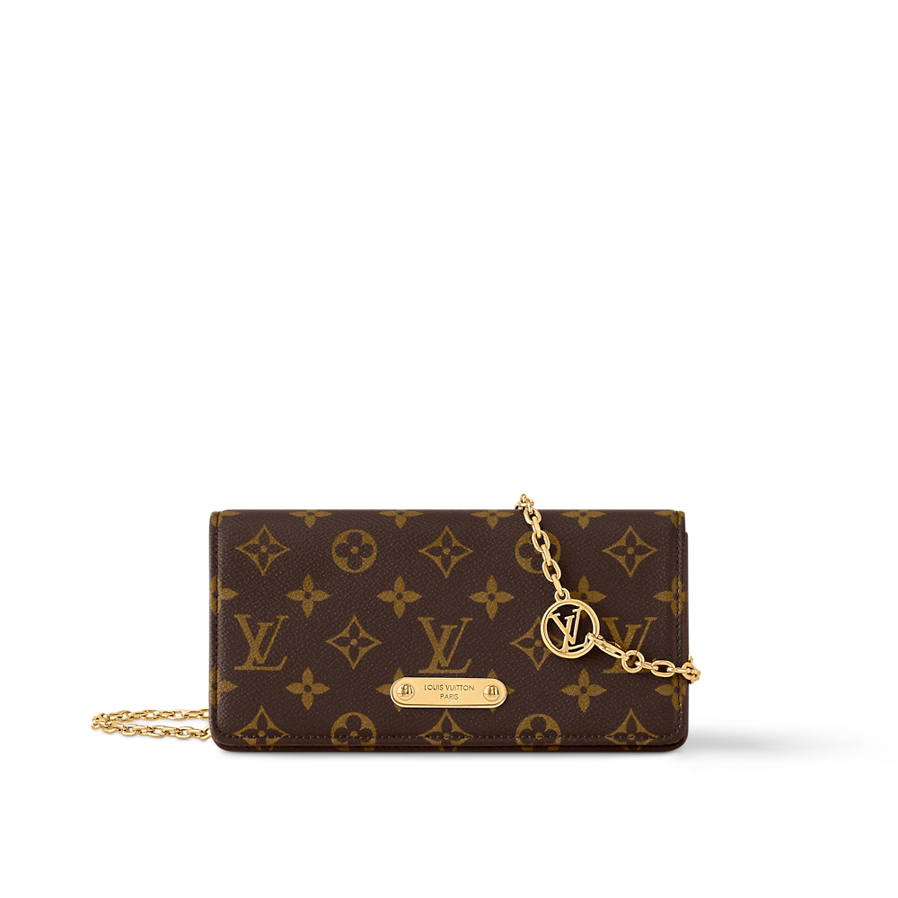 Louis Vuitton WALLET ON CHAIN ​​LILY Handbag M82509