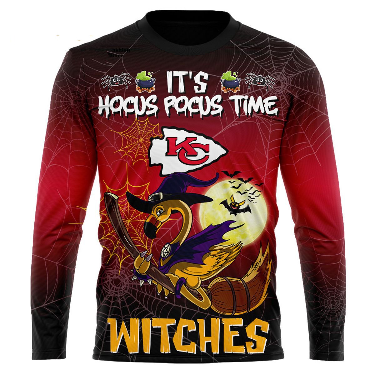 KANSAS CITY CHIEFS 3D HOODIE HALLOWEEN002