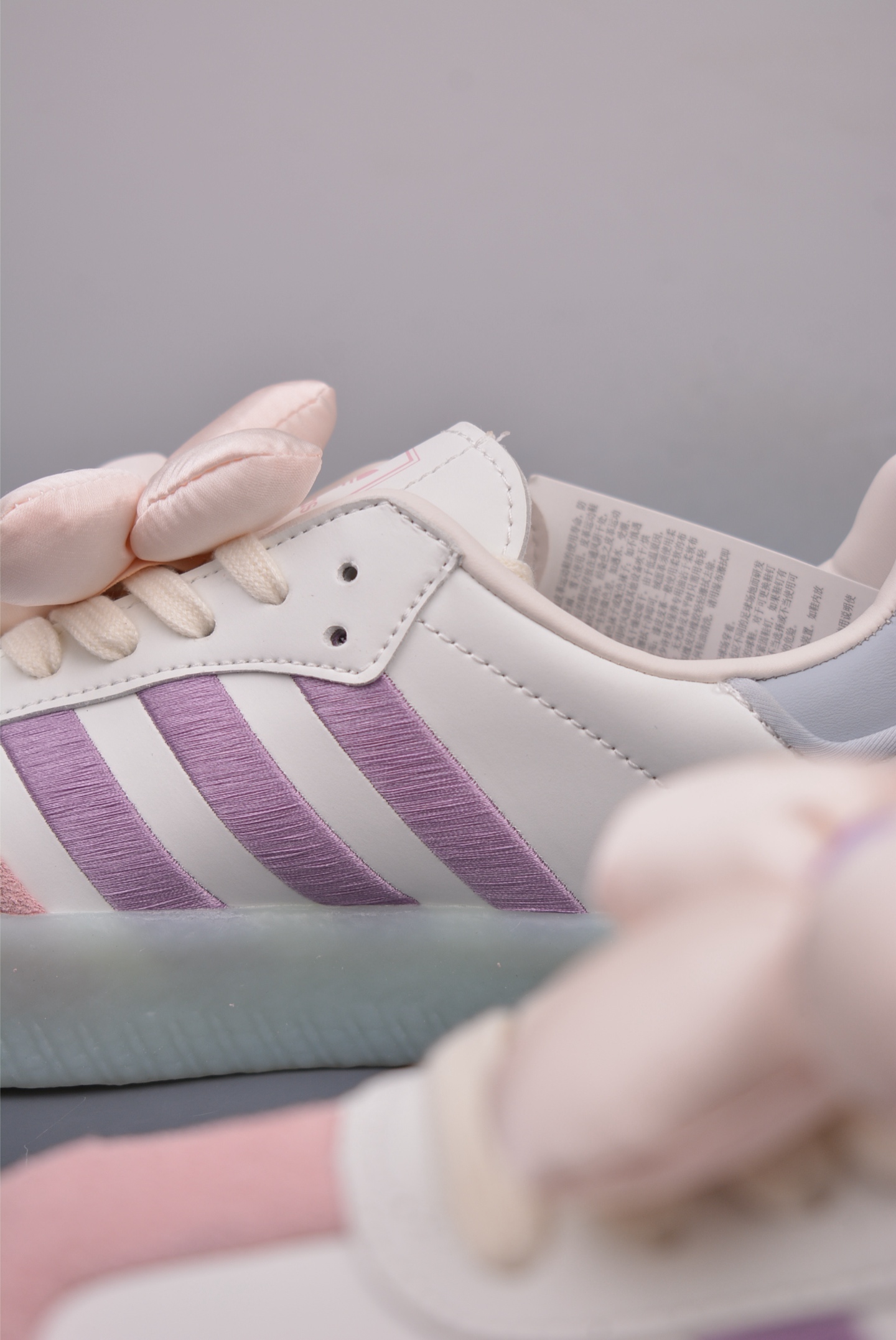 Adidas Originals Samba OG White Purple Pink R3335