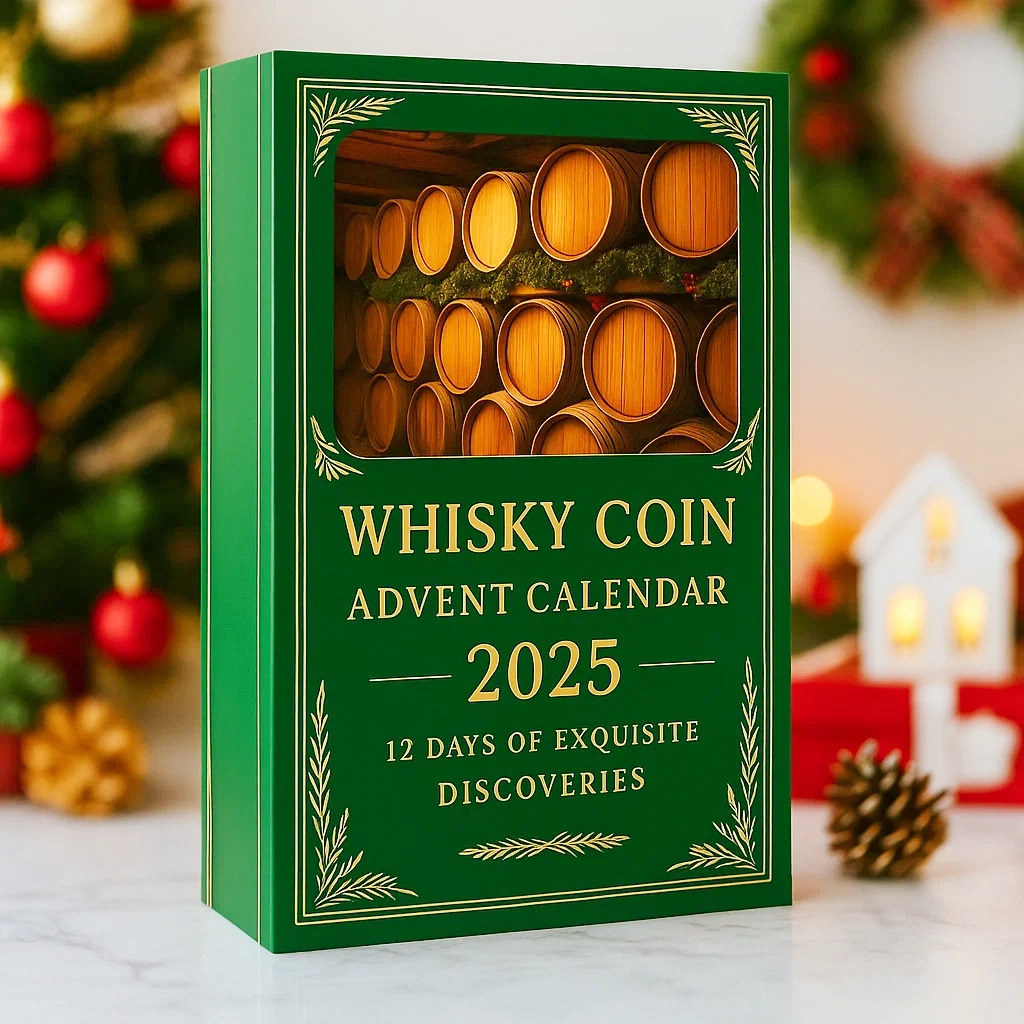 Whiskey Coin Advent Calendar 2025