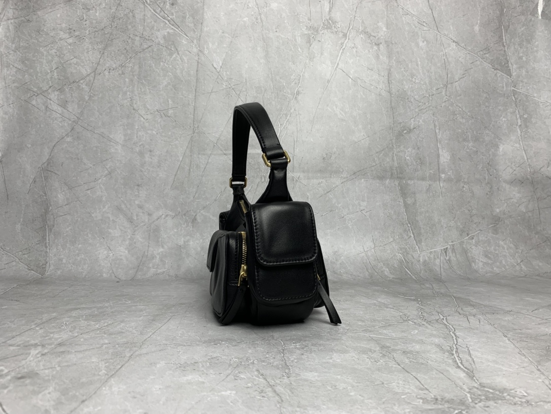 Miu Miu Multi-Pocket Biker Bag