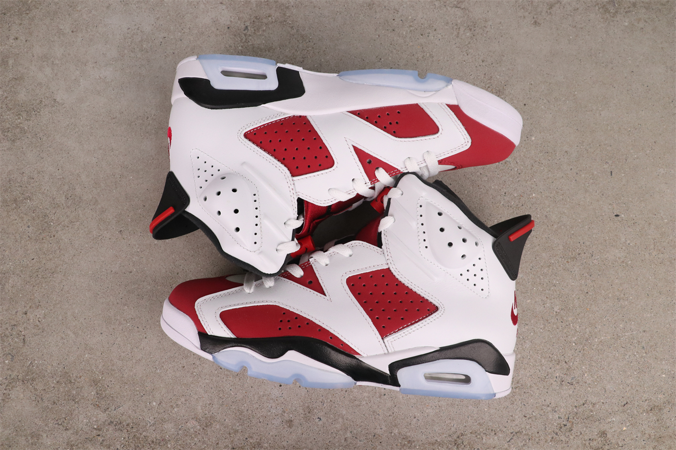 Air Jordan 6 basketball shoes Carmine Red CT8529-106