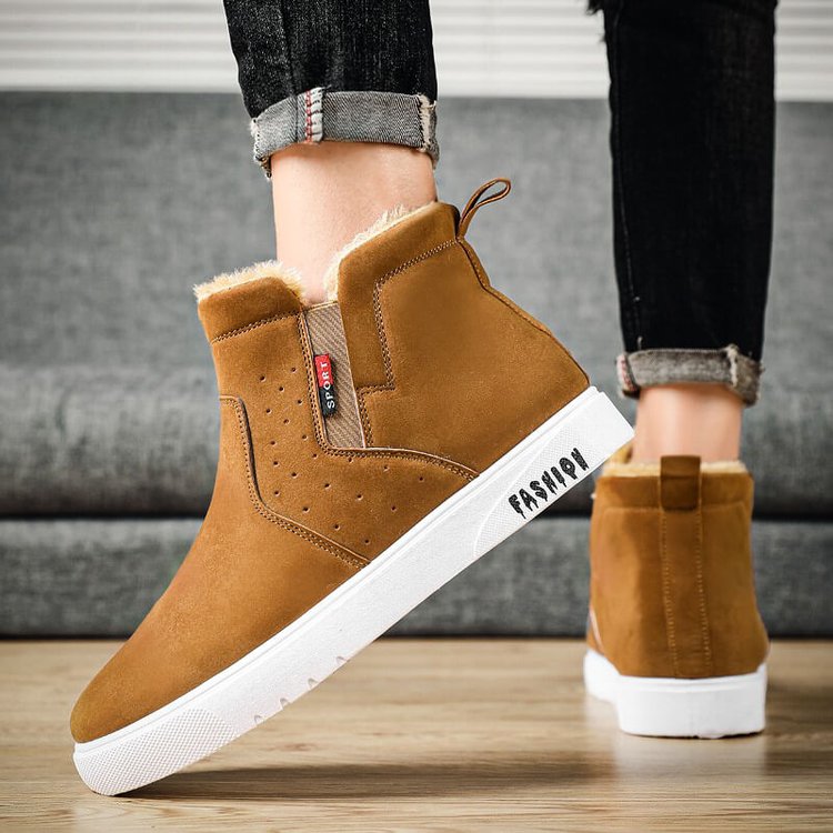 Men's Winter Warm Casual Snow Boots