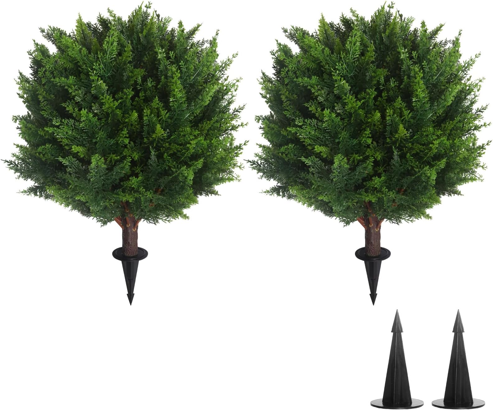 💖Last Day 49% OFF💖Artificial Cedar Topiary Ball Tree
