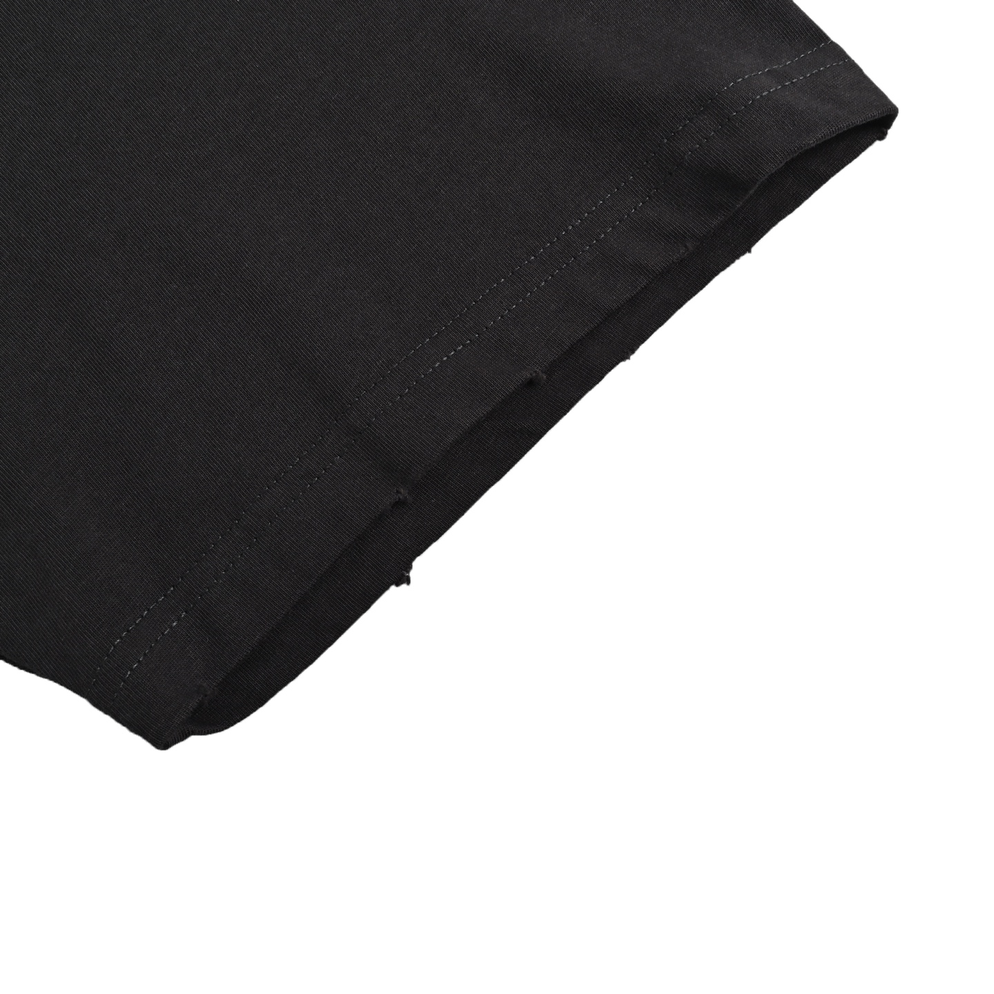 Balenciaga Melted Letters Printed Short Sleeve