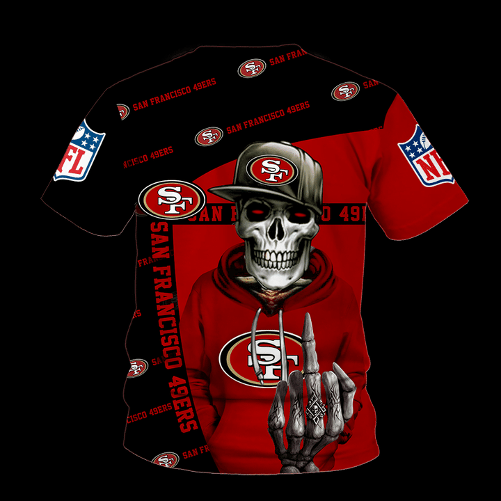 SAN FRANCISCO 49ERS 3D HOODIE SSFF49014