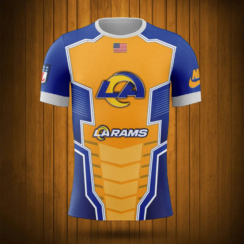 LOS ANGELES RAMS 3D HOODIE TTB4317