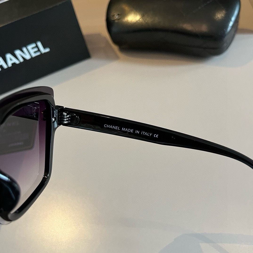 Chanel rimless sunglasses